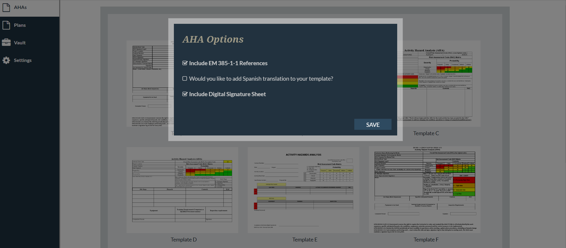 Image of AHA creation process